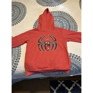 spiderman hoodie kids 10/12 Red
